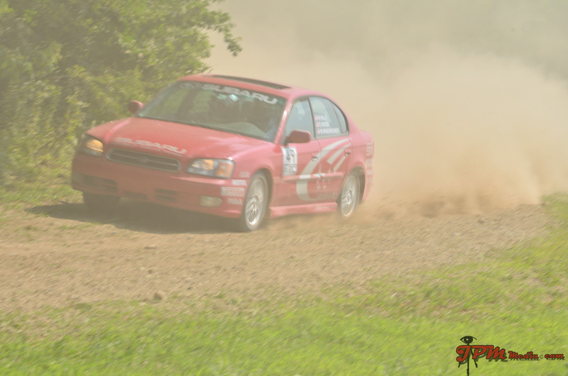 Illustration for article titled Apparently my local rallycross group had a 2 stage rally set up